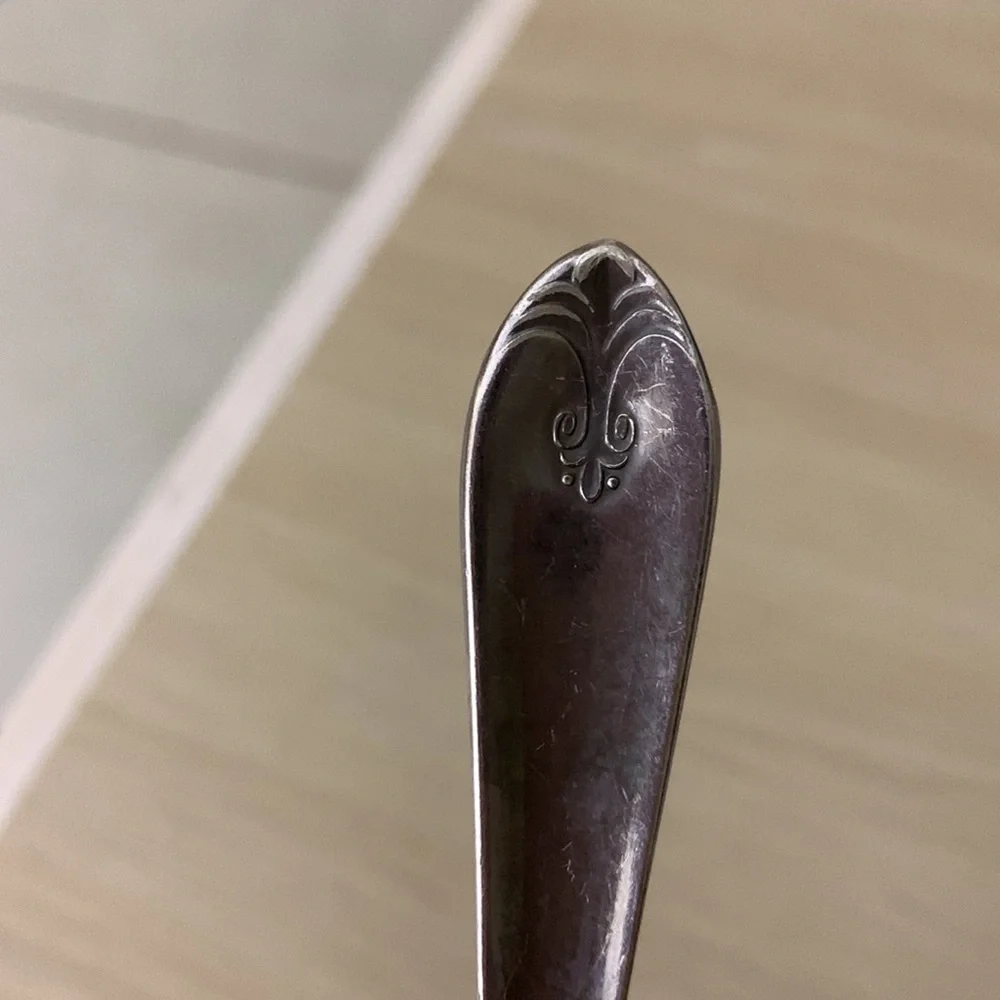 Vintage rogers  and son exquisite line of two silver spoons